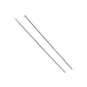  Sterling Silver (.925) Head Pins 24 Gauge, 3 Inches (20 