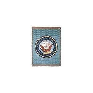  United States Department of the Navy Military Afghan Throw 