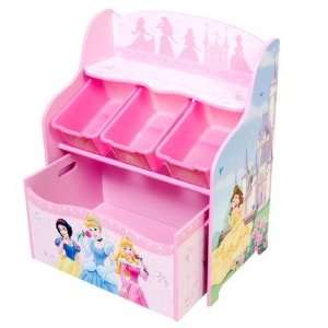  Disney Princess 3 Tier Storage Organizer and Toy Box in 