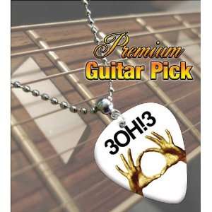  3OH3 Streets Of Gold Premium Guitar Pick Necklace 