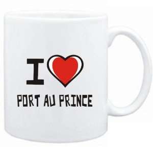  Mug White I love Port Au Prince  Capitals Sports 