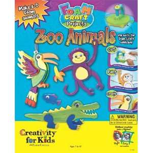  Foam Craft Projects Zoo Animals Toys & Games