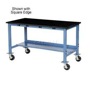   Safety Edge Mobile Power Apron Production Bench Blue
