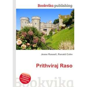  Prithviraj Raso Ronald Cohn Jesse Russell Books