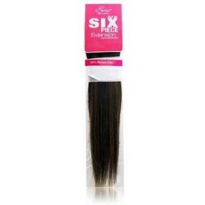  Evita 100% Human Hair Six Piece Clip In Extension 18 Inch 