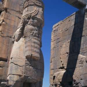 Porch of Xerxes, Persepolis, UNESCO World Heritage Site, Iran, Middle 