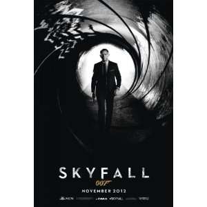  Skyfall Original Movie Poster Advance James Bond Daniel 
