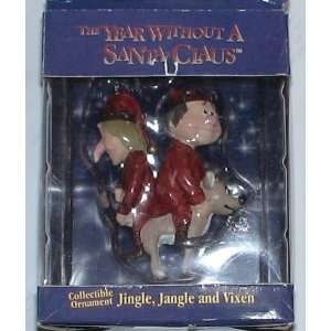 Rankin Bass the Year Without a Santa Claus Ornament  Jingle Jangle 