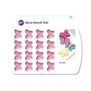   Wilton Butterfly 24 Cavity Silicone Mold 2105 0496