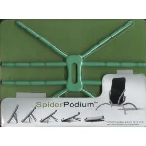  SpiderPodium Stand for iPhones, iPads, Cellphones, Most 
