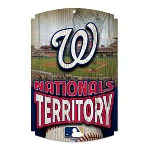  Washington Nationals MLB Wood Sign