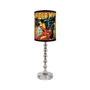  Spider Woman/Cover Table Lamp With Acrylic Spheres Base 