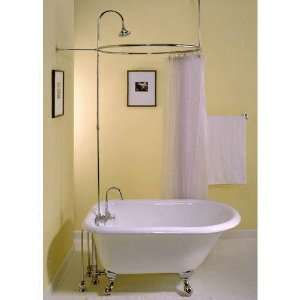  Sign of the Crab P0732S Supercoated Brass Shower Riser 
