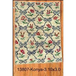   Hand Knotted Konya Turkey Rug   30x310 