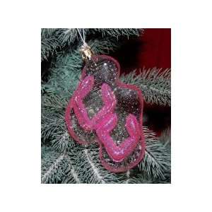  Flip Flops (clear/pink) 