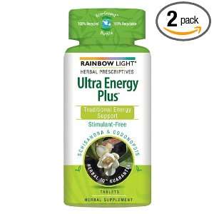   Energy Plus Dietary Supplement, Food Based , 60 tablets (Pack of 2