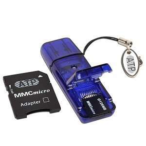  ATP U Drive AF128MC CRS1 128MB MMCmicro Card w/SD Card 