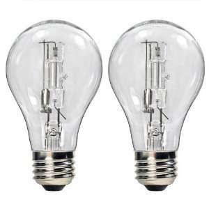 Bulbrite 115028   29 Watt Halogen Light Bulb   A19   Clear   1000 Life 
