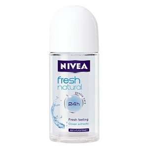 Nivea Fresh Natural Antiperspirant Deodorant Roll On 50ml 