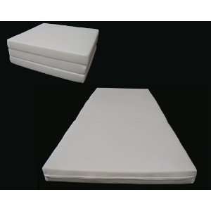   Lbs High Density Resilient White Foam, Floor Foam Folding Mats. Home