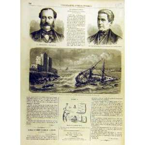  Duras Rosales Ship Wreck Jourdain Beyrouth French Print 