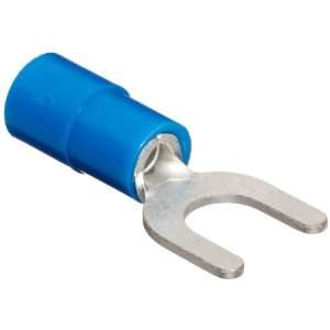 Morris Products 11628 Spade Terminal, Nylon Insulated, Blue, 16 14 