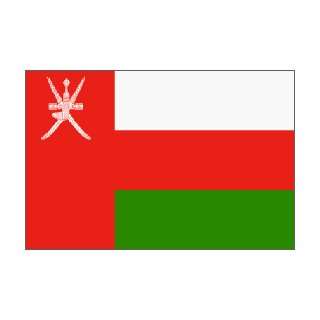  Oman Flag Nylon 3 ft. x 5 ft.