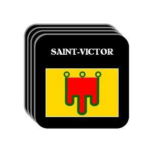  Auvergne   SAINT VICTOR Set of 4 Mini Mousepad Coasters 