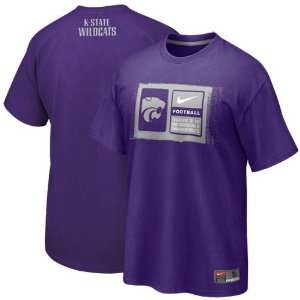  Nike Kansas State Wildcats 2011 Team Issue T shirt 