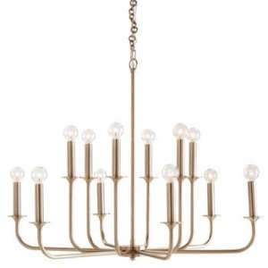  Arteriors Breck 12L Metal Chandelier