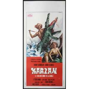  Jungle Master Poster Movie Italian 13 x 28 Inches   34cm x 