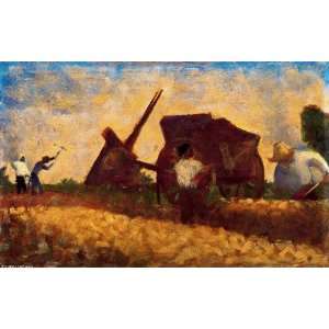 FRAMED oil paintings   Georges Pierre Seurat   24 x 16 inches   The 