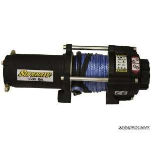  #1443 3500# Synthetic Rope Winch Automotive