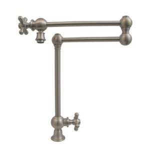   Single Hole Deck Mount Double Jointed Pot Filler