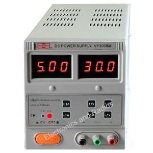   30V 0 5A Variable Touch Panel Linear DC Power Supply