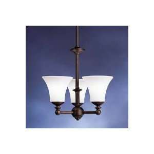   Hamden Olde Auburn 3Lt Chandelier   1626/1626