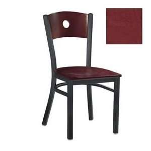  Mahogany Circle Back Chair 17 1/2W X 17D X 32H 