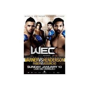  WEC 46 Autographed Poster