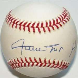Autographed Willie Mays Ball   with HOF 79 Inscription   Autographed 