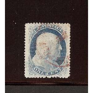  Scott #24 Used 1857 Issue 