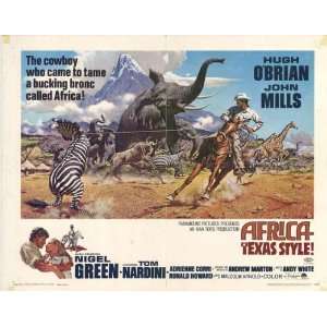  Africa   Texas Style   Movie Poster   11 x 17