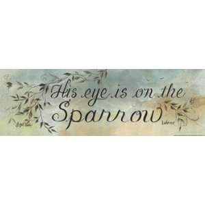  Sparrow   Poster by Gail Eads (18x6)