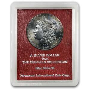  1902 S MS 65 Redfield Hoard Silver Dollar   MS 64 NGC 