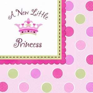  Amscan 190611 A New Little Princess Lunch Napkins Health 