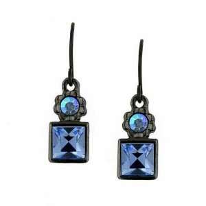  Blue Square Drop Earrings 1928 Jewelry Jewelry