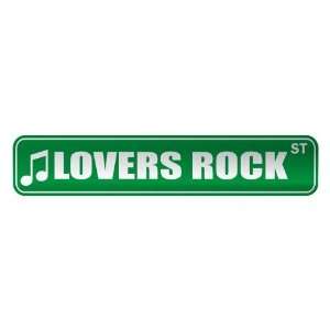   LOVERS ROCK ST  STREET SIGN MUSIC