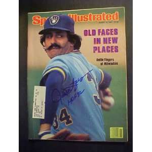 Rollie Fingers Milwaukee Brewers Autographed March 16, 1981 Sports 