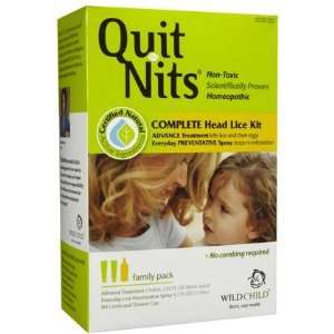 Hylands Wild Child Quit Nits Complete Head Lice Kit 1 pound, 3 Pieces 