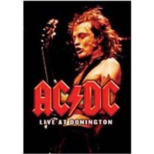  AC/DC Live at Donington Fabric Music Poster
