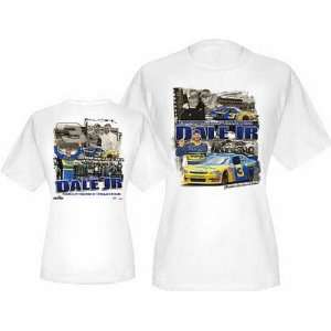   Dale Earnhardt Jr Daytona Raced Win NWS Ladies Tee